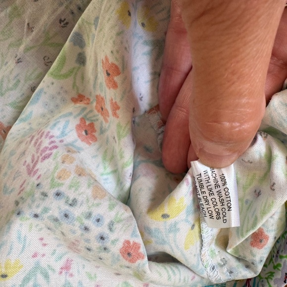 Colorful Floral Kids Dress - Picture 6 of 6